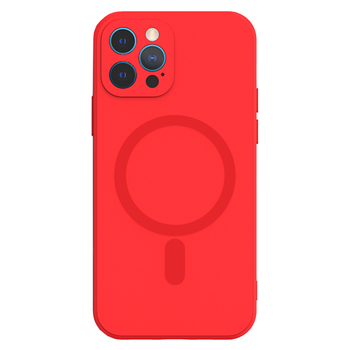 TEL PROTECT MagSilicone Case do Iphone 12 Czerwony