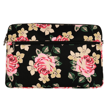 Wonder Sleeve Laptop 13-14 cali róże czarne