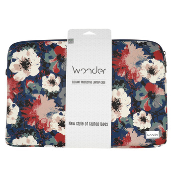 Wonder Sleeve Laptop 13-14 cali kamelie niebieskie