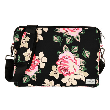 Wonder Sleeve Laptop 13-14 cali róże czarne