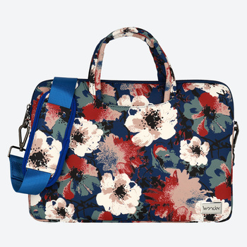 Wonder Briefcase Laptop 15-16 cali kamelie niebieskie