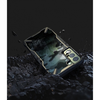 Etui RINGKE Fusion X do Galaxy S22 Plus - Camo Black