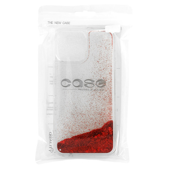 Liquid Heart Case for Iphone 12 Pro Max Red