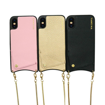TOREBKA Simply Etui Skórzane do IPHONE XS MAX Złota