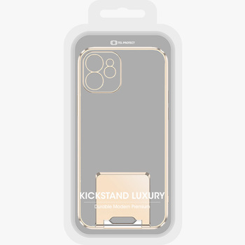 Tel Protect Kickstand Luxury Case do Iphone 13 Pro Złoty