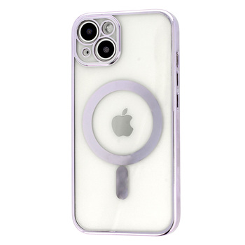 Tel Protect Magsafe Luxury Case do Iphone 13 Mini Fioletowy