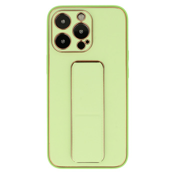 TEL PROTECT Leather Luxury Stand Case do Iphone 11 Pro Miętowy
