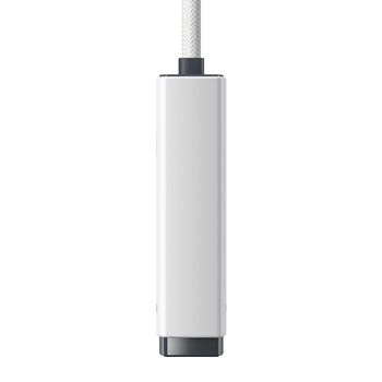 Baseus Adapter Lite Series - Typ C na RJ45 - 1000 Mbps (WKQX000302) biały