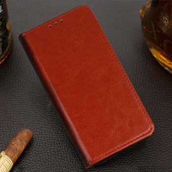 Kabura pozioma BOOK SPECIAL do XIAOMI REDMI NOTE 11 PRO/NOTE 11 PRO 5G BRĄZOWA