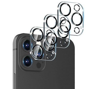 Hartowane szkło HARD SILK PRINT na aparat (LENS) do Iphone 13 Pro/13 Pro Max (wyspa)