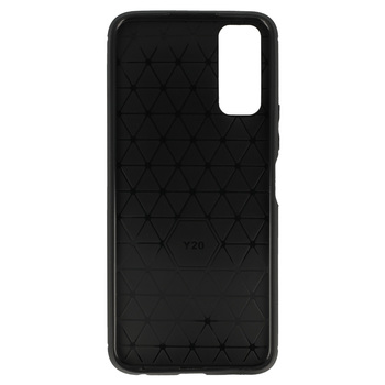 Back Case CARBON do VIVO Y20S/Y11S Czarny