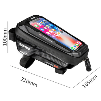WILDMAN Torba sakwa rowerowa X2 wodoodporna 1L