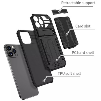 Tel Protect Combo Case do Xiaomi Redmi Note 11 Pro/Note 11 Pro 5G Czarny