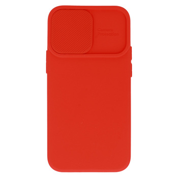 Camshield Soft do Iphone 12 Pro Max Czerwony