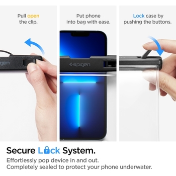 Etui SPIGEN A601 Universal AMP04526 Waterproof Case - Crystal Clear