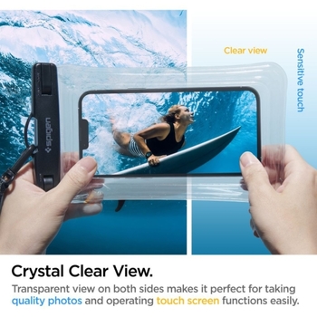 Etui SPIGEN A610 Universal AMP04530 Waterproof Float Case - Crystal Clear