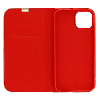 Kabura Book z ramką do Huawei P9 Lite Mini czerwona