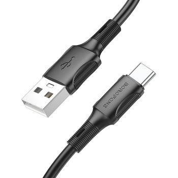 Borofone Cable BX80 Succeed - USB to Type C - 3A 1 metre black