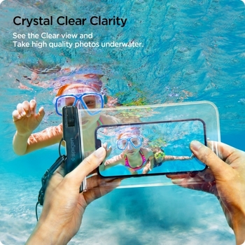 Etui SPIGEN A601 Universal AMP03098 Waterproof Case (2-Pack) - Crystal Clear