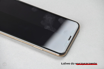 Hartowane szkło MyScreen LITE Diamond Glass Edge Full Glue do Iphone 14 Pro czarne