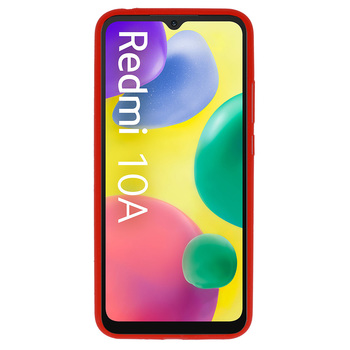 Etui Vennus Silicone Lite do Xiaomi Redmi 10A czerwony