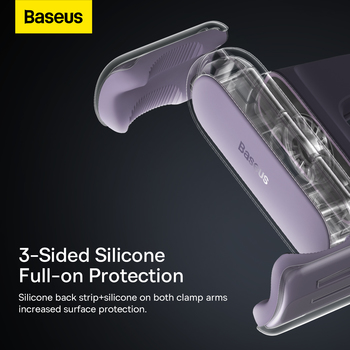 Baseus Uchwyt Steel Cannon 2 na kratkę (SUGP000005) fioletowy