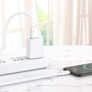 Borofone Cable BX81 Goodway - USB to Micro USB - 2,4A 1 metre white