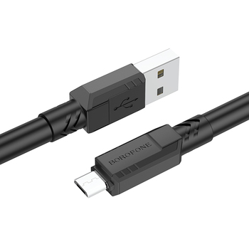 Borofone Kabel BX81 Goodway - USB na Micro USB - 2,4A 1 metr czarny
