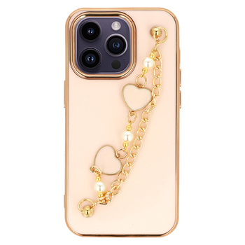 Trend Case do Iphone 14 Pro wzór 3 jasnoróżowy