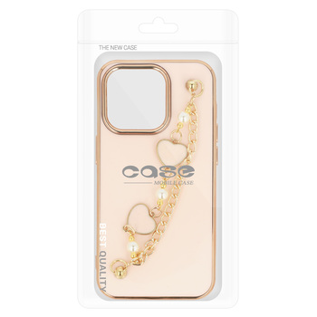 Trend Case do Iphone 14 Pro wzór 3 jasnoróżowy