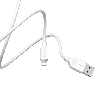 Borofone Cable BX14 LinkJet - USB to Lightning - 2,4A 2 metres white