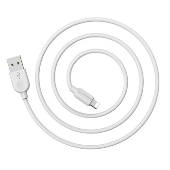 Borofone Cable BX14 LinkJet - USB to Lightning - 2,4A 2 metres white
