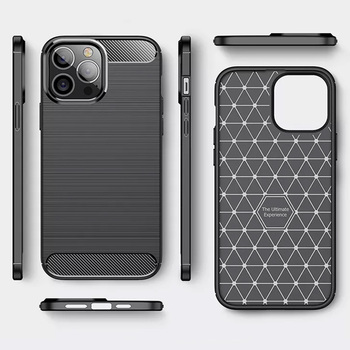 Back Case CARBON do SAMSUNG GALAXY S23 PLUS Czarny