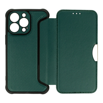 Kabura Razor Carbon Book do Iphone 13 Pro Max ciemnozielona