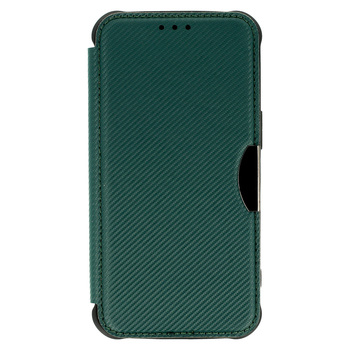 Razor Carbon Book Case for Iphone 14 dark green