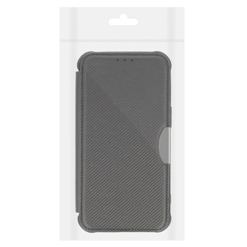 Razor Carbon Book Case for Iphone 14 Plus black