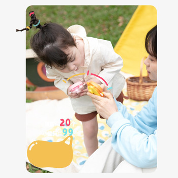 Walkie-talkie for children K22 Bee + Battery Charger + 8xRechargeable HR03/AAA 900mAh