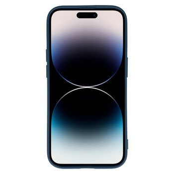 Vennus Silicone Heart Case do Iphone 14 Pro wzór 1 granatowy