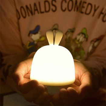 Lampka nocna W-008 Rabbit niebieski