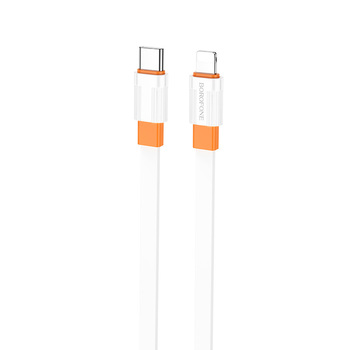 Borofone Cable BX89 Union - Type C to Lightning - PD 20W 1 metre white-orange