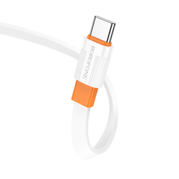 Borofone Cable BX89 Union - Type C to Type C - PD 60W 1 metre white-orange
