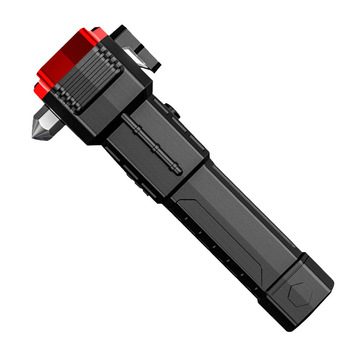 Latarka LED LT2 Rescue (młotek, przecinak, magnes) wodoodporna czerwona