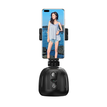 Uchwyt na telefon z automatycznym śledzeniem 360° Face Tracking P5 czarny