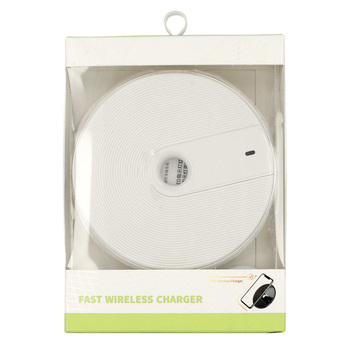 Wireless Induction Charger QI Universal Fast Charge - FC06 15W White (min.2A)