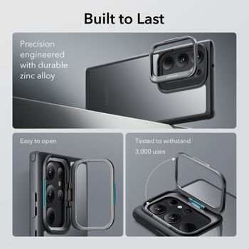 Etui ESR Classic Kickstand do Samsung Galaxy S23 Ultra - Clear Black