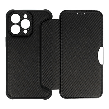Razor Carbon Book Case for Samsung Galaxy A14 4G/5G black
