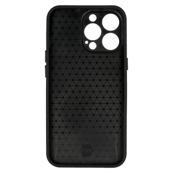 Leather 3D Case for Iphone 14 Pro design 2 black
