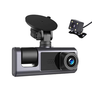 Wideorejestrator samochodowy DVR-06 2,0 cala + kamera cofania