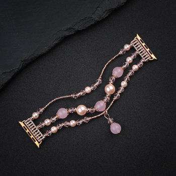 Bracelet loop for Apple Watch 42/44/45 design 4 pink
