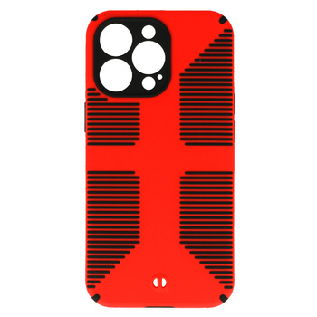 TEL PROTECT Grip Case do Iphone 13 Pro Max Czerwony